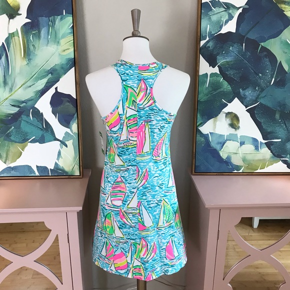 NWT Lilly Pulitzer Melle Dress | You Gotta Regatta - Picture 6 of 8
